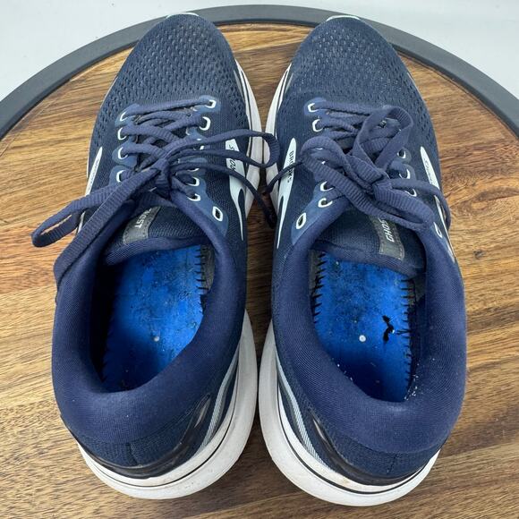 Brooks Ghost 15 1203801B012 Navy Women's Size 7.5 NO INSOLES - Picture 5 of 10